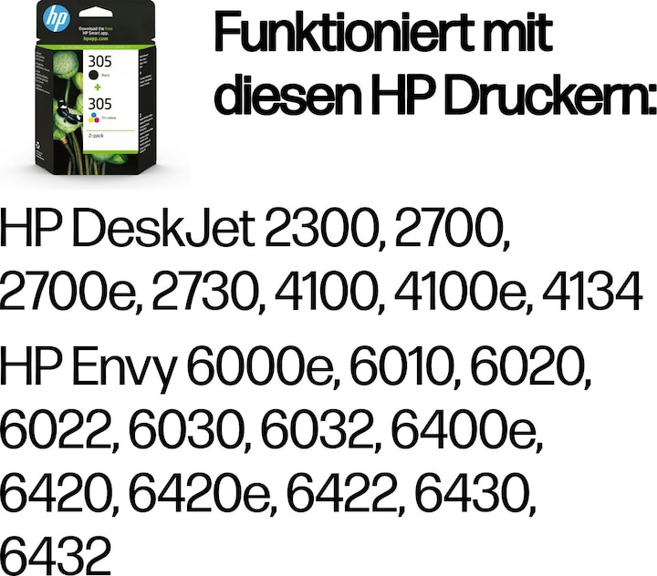 Productafbeelding HP 305 (M, BK, C, Y)