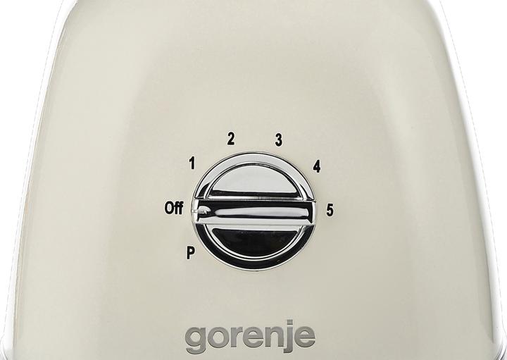 Produktbild Gorenje Blender B800RL Tabletop, 800 W, Jar material Glass, Jar capacity 1.8 L, Ice crushing, brownish yello (800 W)