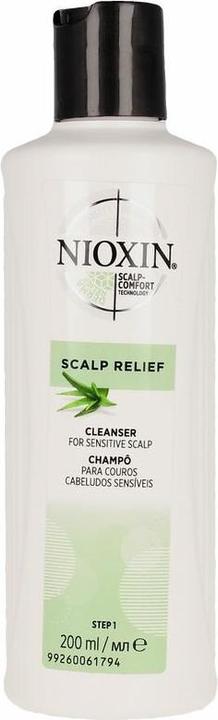 Nioxin SCALP RELIEF cleanser for sensitive scalp 200 ml (200 ml, Flüssiges Shampoo)