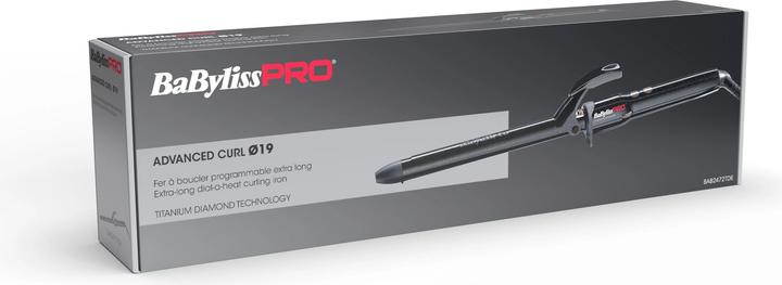 Actual product image BaByliss Pro Titanium Diamond Extra Long Curling Iron