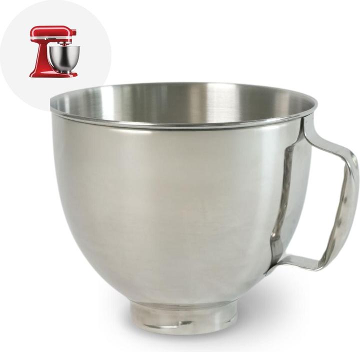 Actual product image Hermex Stainless Steel Mixing Bowl Bowl for KitchenAid Dough Bowl