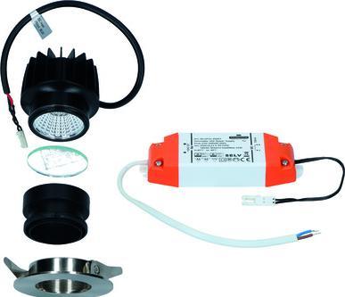 Halemeier Kommplettset Lugano, 2700 K, edelst. (382 lm)