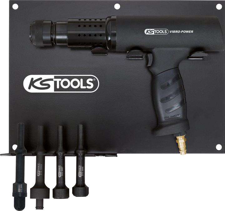 Produktbild KS Tools Vibro-Power Druckluft-Meisselhammer-Satz. 6-tlg. 51 (Benzinbetrieb)