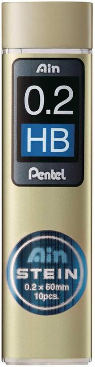 Produktbild Pentel AinStein (10 Stück, Grau, 0.20 mm)