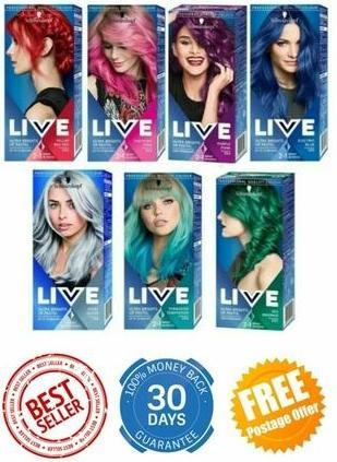 Immagine prodotto Schwarzkopf Tintura per capelli metallizzata Live Urban U72 Dusty Silver (U72 Argento Polveroso)