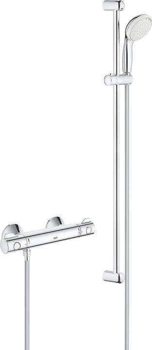 Grohe Miscelatore termostatico per doccia GROHTHERM 800 1/2" m set doccia chr