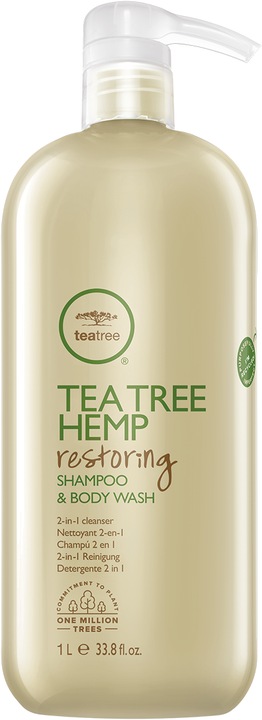 Paul Mitchell Tea Tree Hemp - Shampoo and Body Wash (1000 ml, Flüssiges Shampoo)