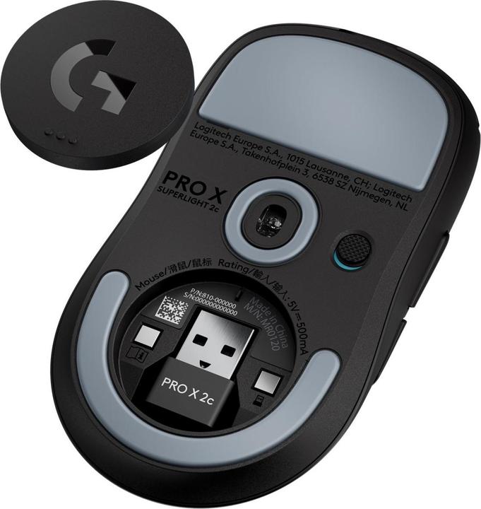 Image du produit Logitech Pro X Superlight 2c Wireless (Sans fil)