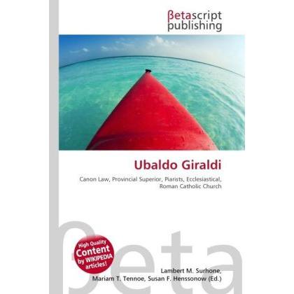 Ubaldo Giraldi, Sachbücher