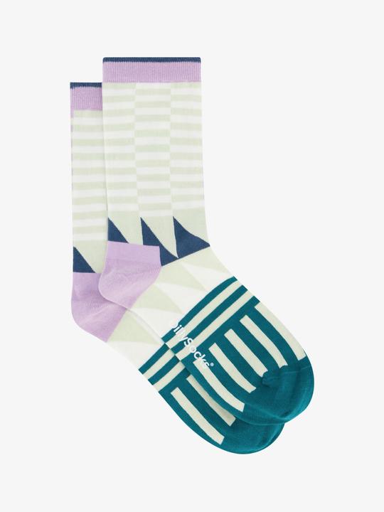 Produktbild DillySocks Socken "Premium pastel tile" ecru (Einzelpack, 39 - 41)
