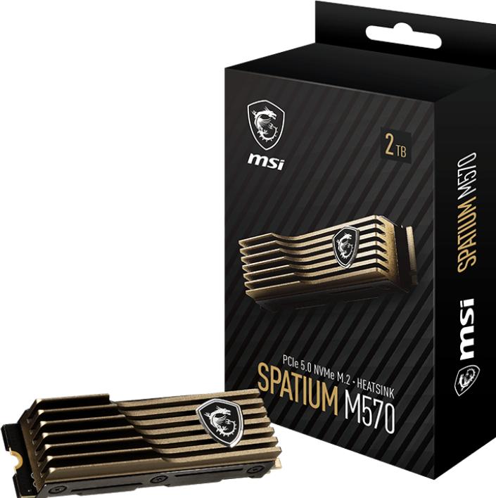 Produktbild MSI SPATIUM M570 (2000 GB, M.2 2280)