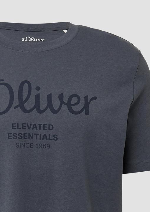Actual product image S.Oliver T-Shirt Casual Bequem sitzend Logo T-Shirt (3XL)