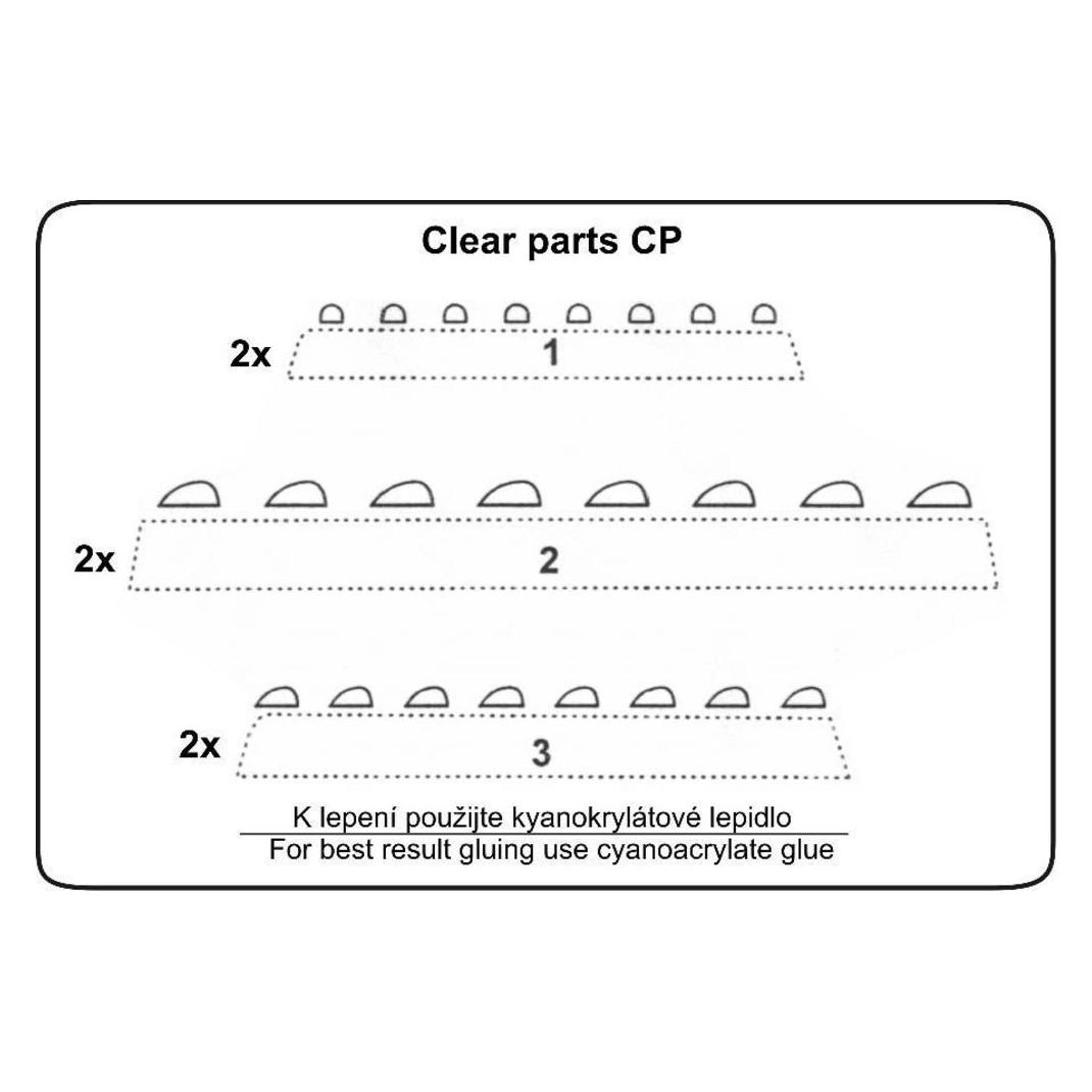 CMK Navigation Lichter klar (129-010)