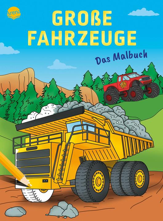 Produktbild Das Malbuch  Grosse Fahrzeuge