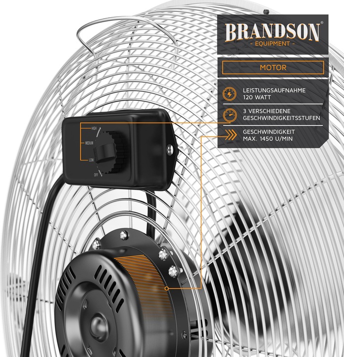 Image du produit Brandson Machine à vent (76 dB)