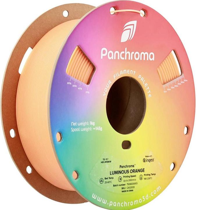 Produktbild Polymaker Panchroma™ PLA Luminous (PLA, 1.75 mm, 1000 g)