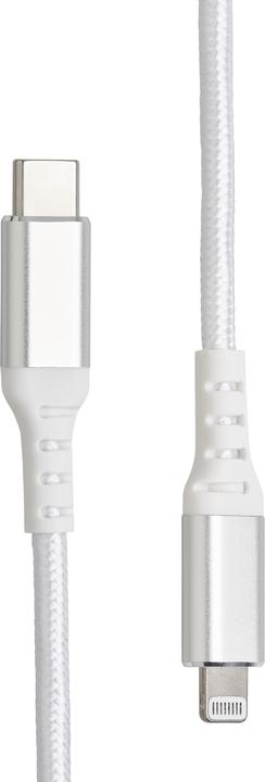 Actual product image Fuj Tek Fuj:tech Lightning - USB-C -kaapeli,, valkoinen (2 m, USB 3.2 Gen 1)