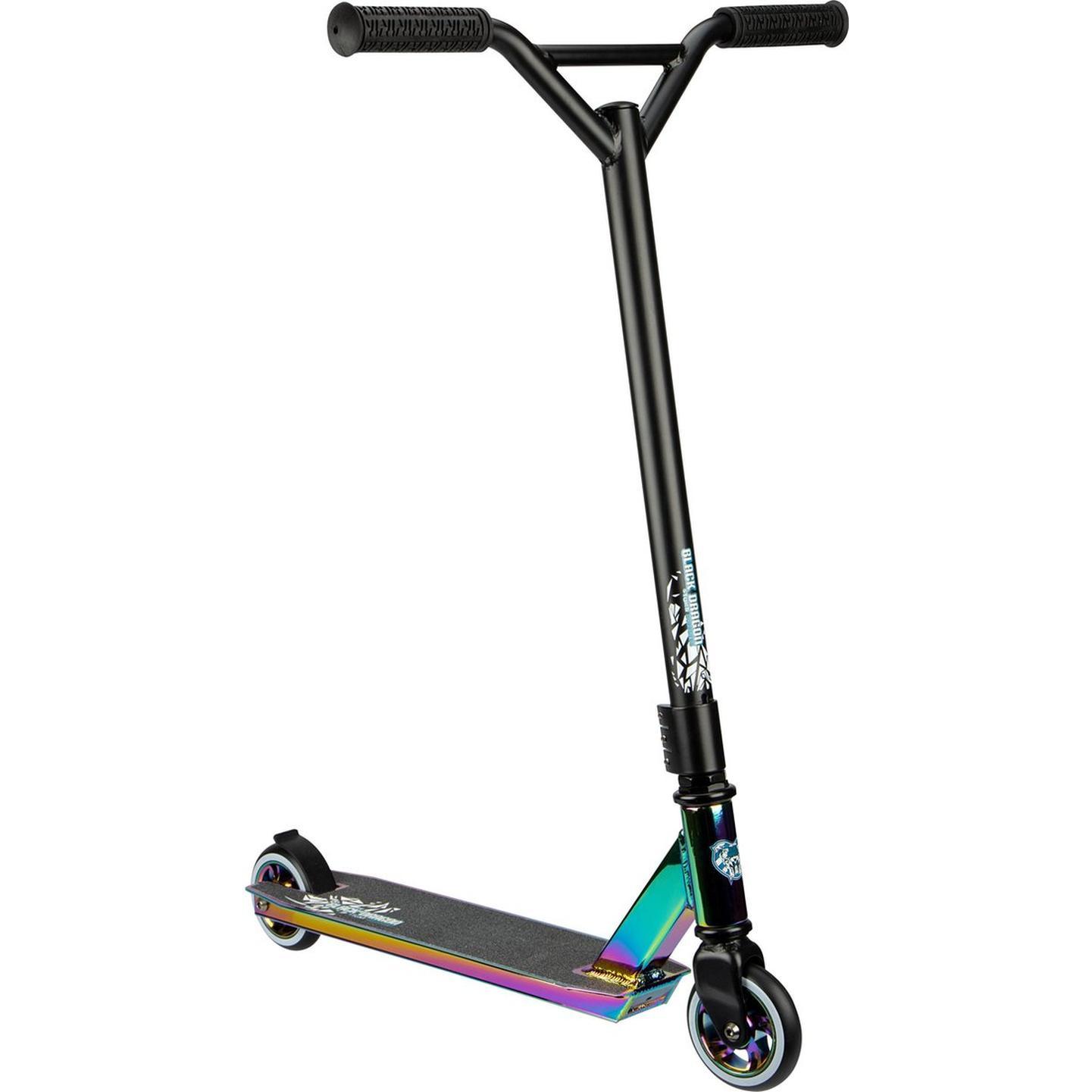 Black Stunt Faltroller . Neon Chromian . (6285)