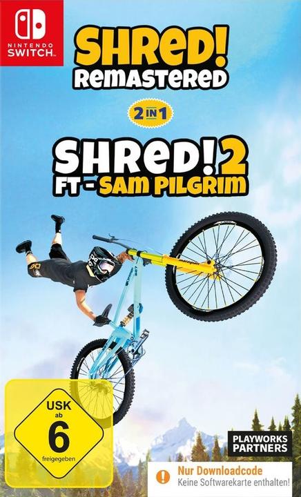 Galaxy Games Shred 2 in 1 Game (Switch, DE)