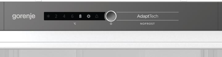Produktbild Gorenje NRKI5182EA1 Kühl-Gefrierkombination Einbau Festtür 177 cm (248 l)