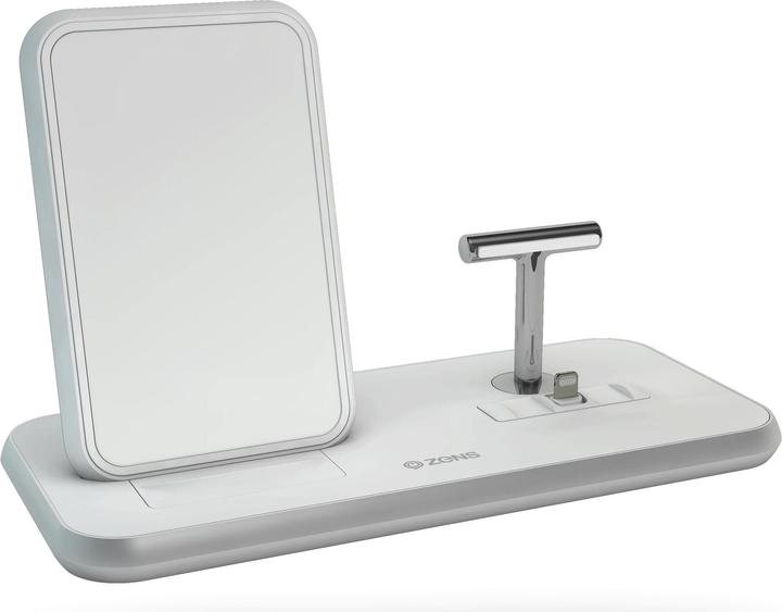 Zens Aluminium Dual Wireless Charger + Dock (20 W)