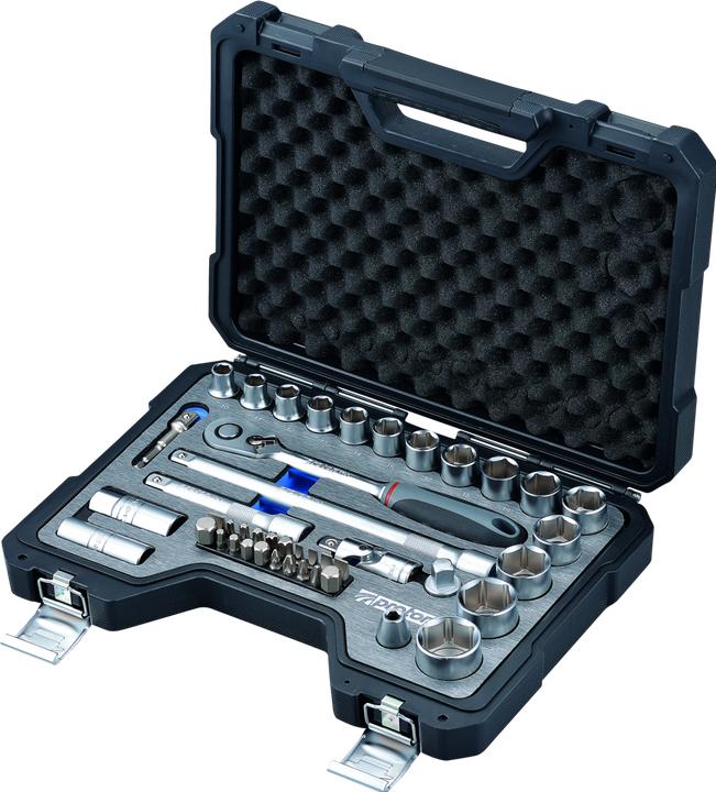 Immagine prodotto Proton Set di chiavi a bussola F-44M 1/2", 44 pezzi