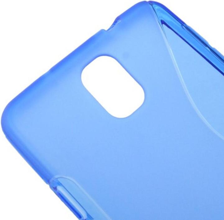 Actual product image König Design Mobile phone cover TPU protective cover for Samsung Galaxy Note 3 blue (Samsung Galaxy Note 3)