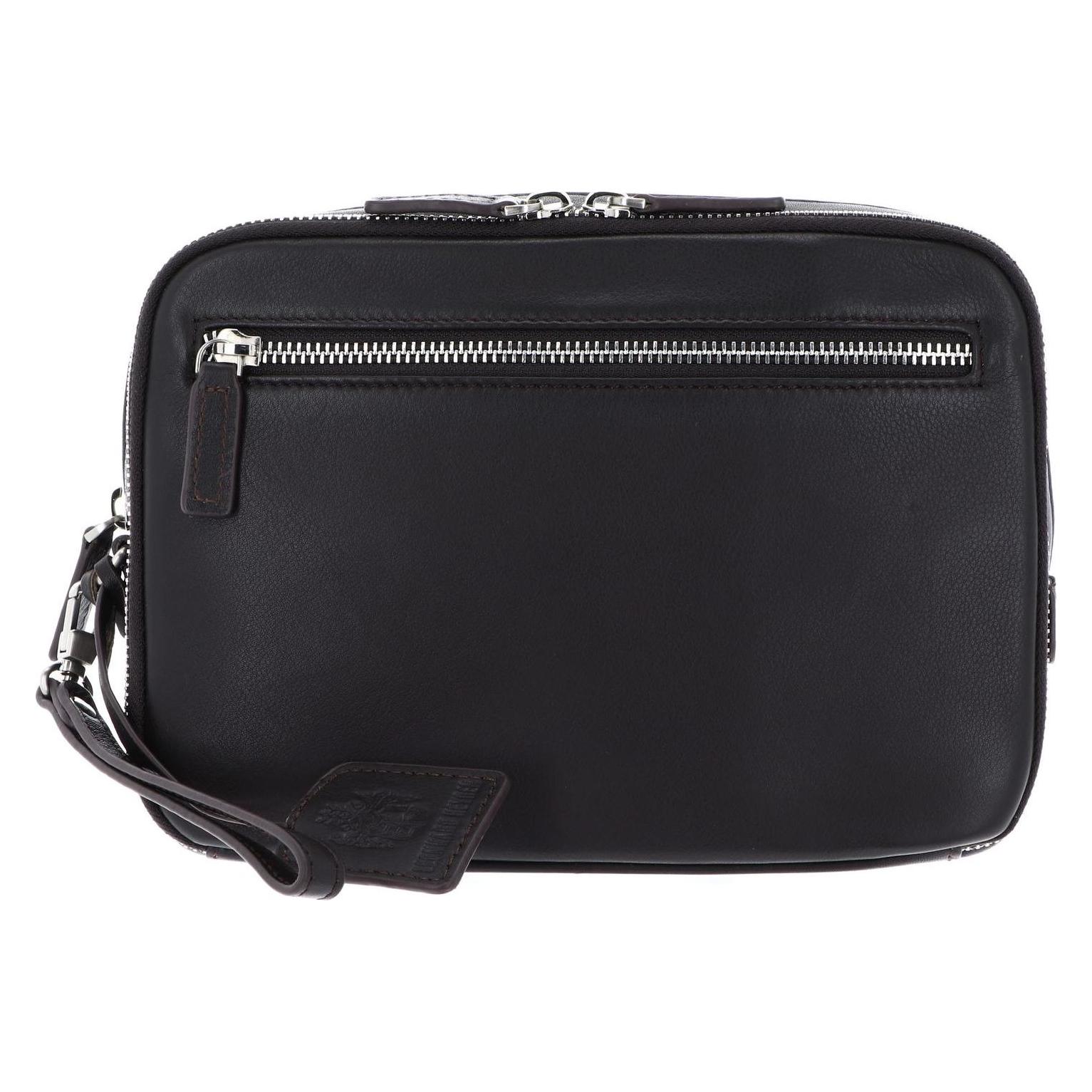 Leonhard Heyden, Herren, Handtasche, Oxford Mens Clutch, Braun