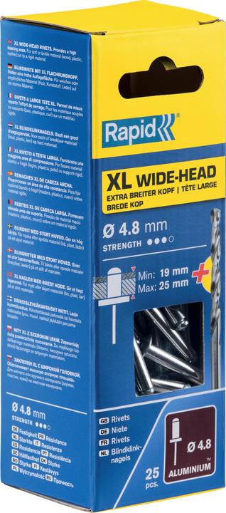 Rapid XL Blindniete Ø 4,8 x 30 mm