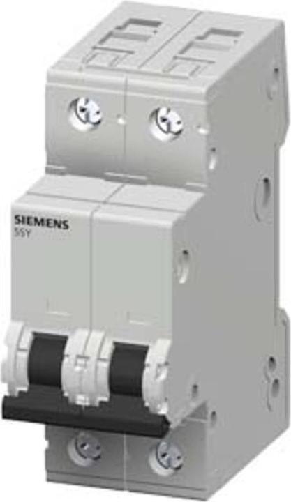 Produktbild Siemens MCB 2 Pole Type C 10kA 2A 400V