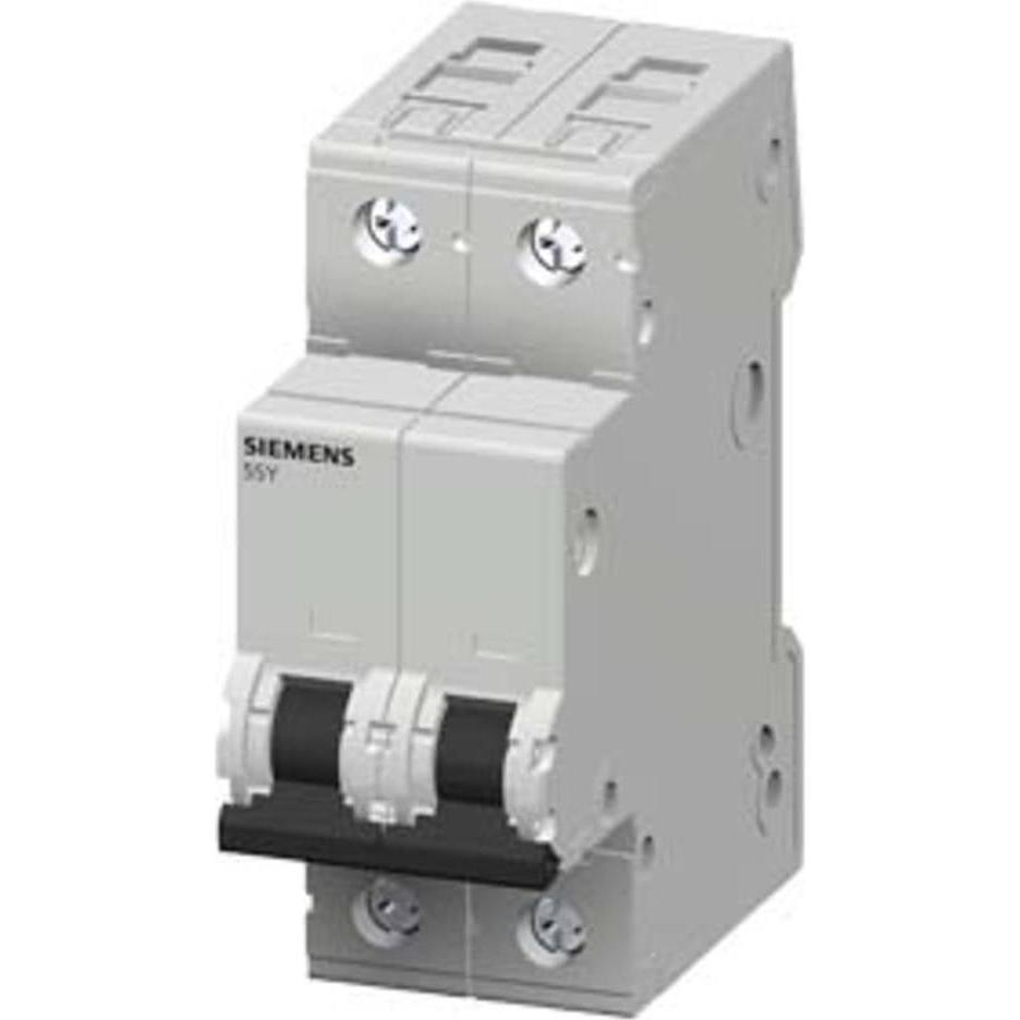 Thumbnail - Siemens, Schutzschalter, MCB 2 Pole Type C 10kA 2A 400V
