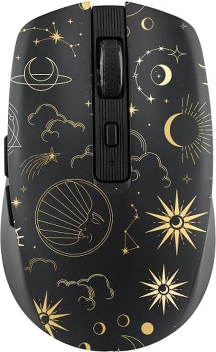 Actual product image T'nB Souris Sans Fil Exclusiv' (Noir/Or) (Wireless)