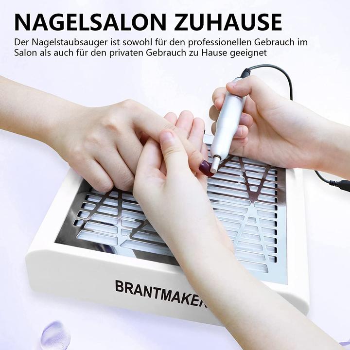 Produktbild Brantmaker Staubabsaugung Weiss Nagelstudio