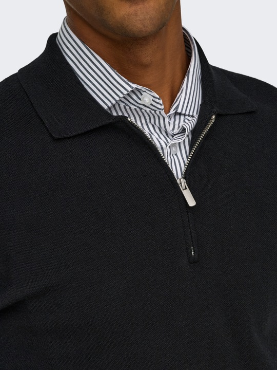 Immagine prodotto Only & Sons Onscooper Reg Ls 12 Half Zip Polo (XXL)