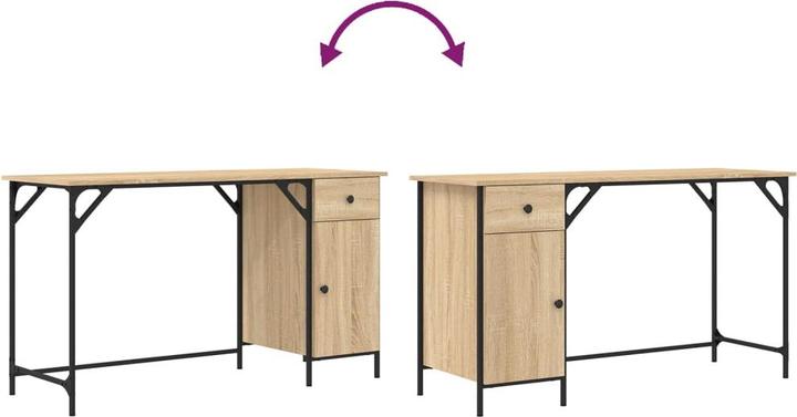 Actual product image vidaXL Computertisch (131 x 48 x 75 cm)