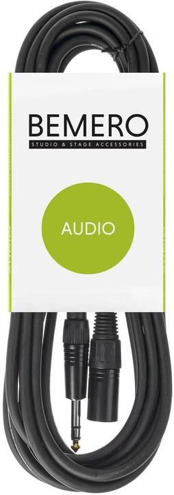 Produktbild Bemero XLRm - 6.3 Klinken (3 m, XLR, 6.3mm Klinke (Jack))