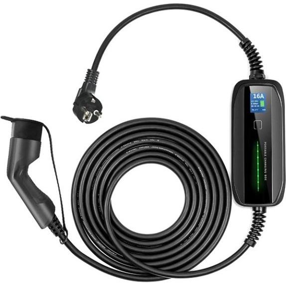 Extralink, Elektroauto Ladekabel, BS-PCD030 16A 3.6kW Schuko Przenosna ladowarka do samochodu elektrycznego 1 faza, 5,5m...
