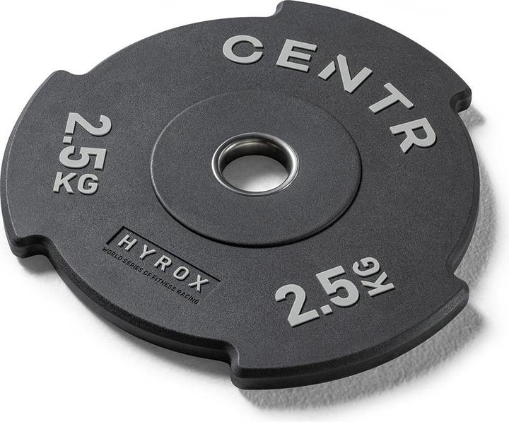 Actual product image Centr Interlocking Bumper Plates (1 x 1.25 kg)