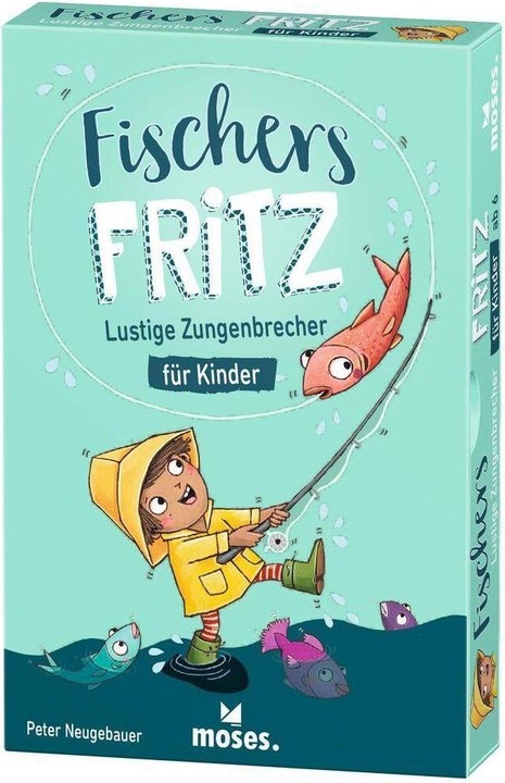 Image du produit 90387 Fischers Fritz, Zungenbrecher (Virelangue) Jeu de cartes pour l'apprentissage de la langue (Allemand)