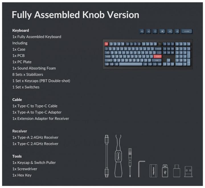 Produktbild Keychron V6 Max-D3 (V6M-D3)