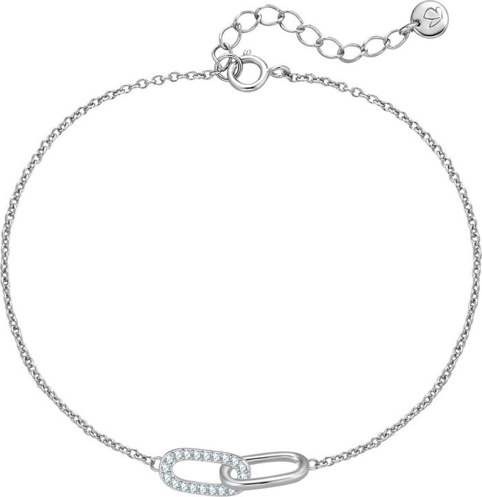 Produktbild Glanzstücke München Armband Sterling Silber Zirkonia weiss - 38492 (17 cm, Sterling Silber)