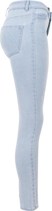 Actual product image Urban Classics Ladies High Waist Skinny Denim Pants (28)