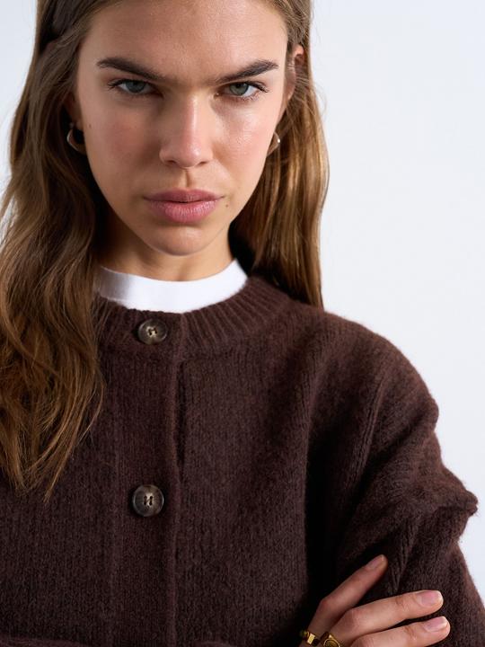 Immagine prodotto Spokey Normal geschnitten Rundhals Strickjacke Strickjacke (L)