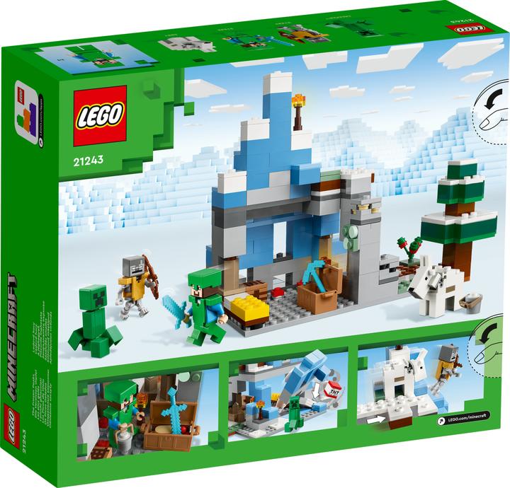 Produktbild LEGO Die Vereisten Gipfel (21243, LEGO Minecraft)