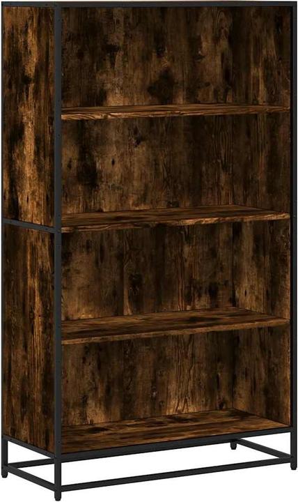 Actual product image vidaXL Bookcase Shelf Standing shelf Office shelf Storage shelf Smoked oak