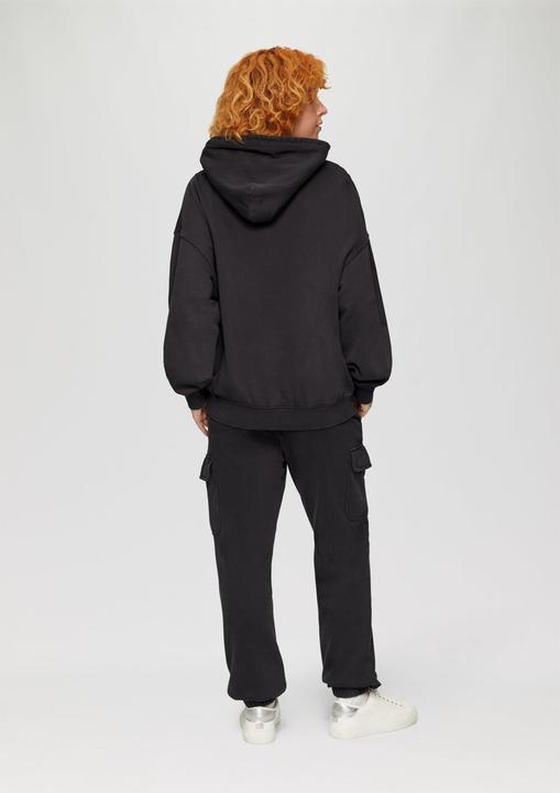Produktbild s.Oliver Sweatshirt Oversized-Kapuzensweatshirt mit Waschung (XS)