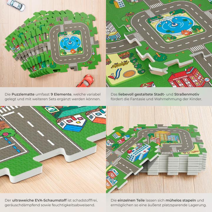 Image du produit tectake Ma ville (90 x 90 cm)