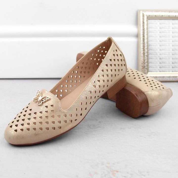 Image du produit M. Daszynski Openwork shoes M.Daszyński W SAN35 gold (37)