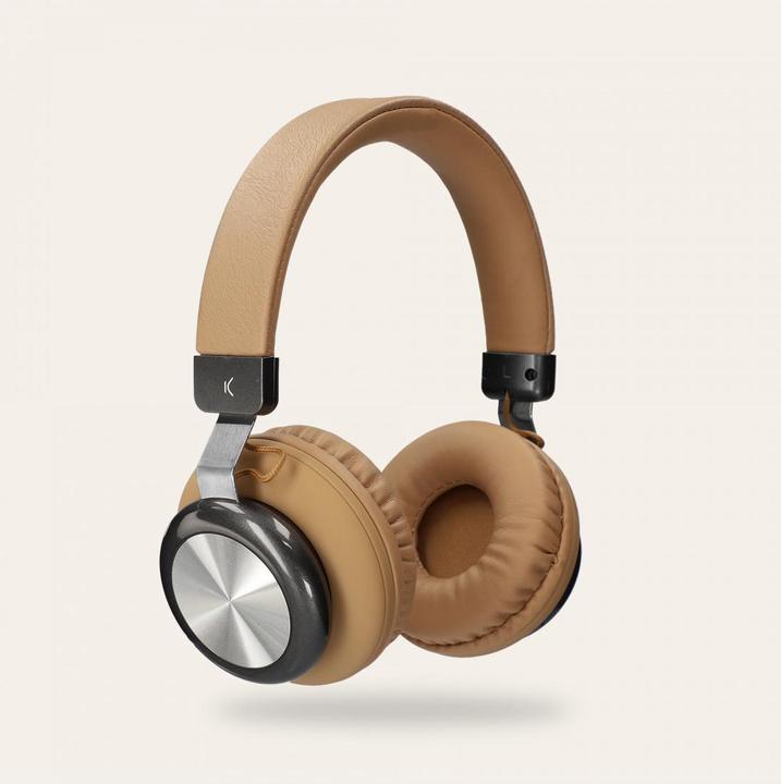 Actual product image KSIX Retro2 Stereo Earphones Brown (6 h, Wireless)
