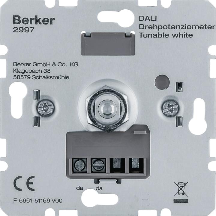 Berker DALI Drehpotenziometer 2997 Tunable white